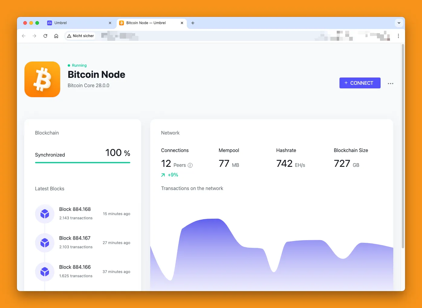 Bitcoin Node Synchronisation