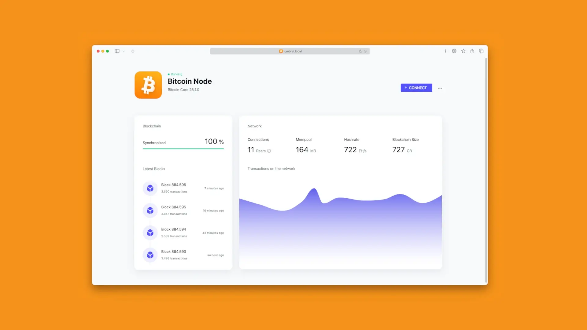 BitBox App mit Umbrel Node verbinden